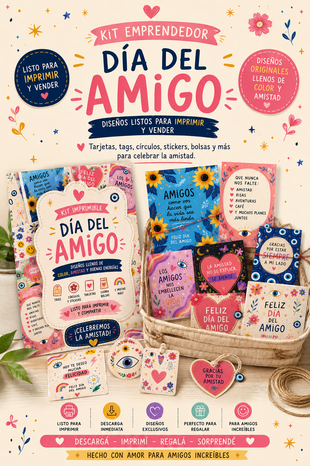 Kit Emprendedor Dia del amigo