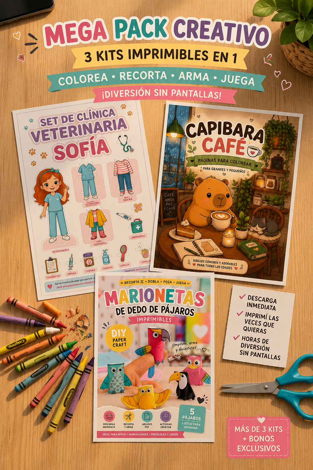 Mega Pack de Actividades Imprimibles